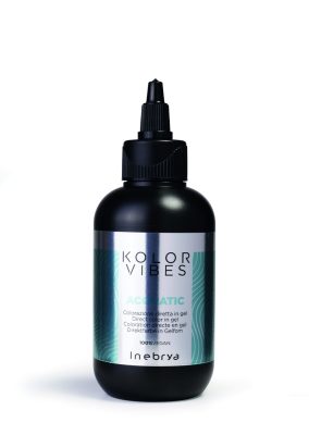 Inebrya Kolor Vibes vegán hajszinező gél, Acquatic, 150 ml