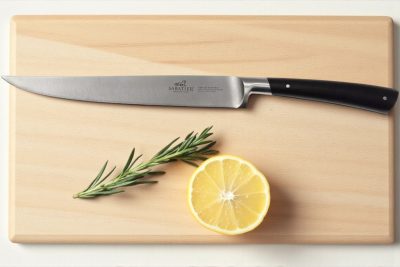 Lion Sabatier Edonist Black szeletelő kés – 20 cm prémium kovácsolt penge