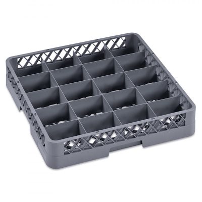 Mosogató rekesz 20 csészéhez 50x50x10 cm, 11,5x9,2x8,7 rekesz mérettel