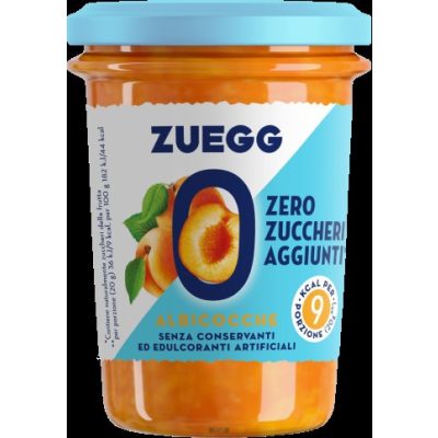 Zuegg cukormentes sárgabaracklekvár, 320g