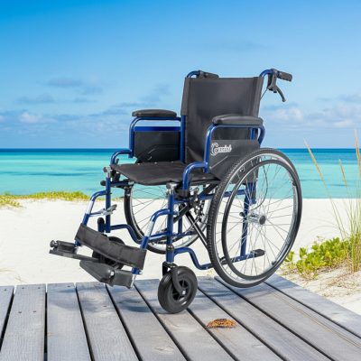 Önhajtós kerekesszék Gemini Blue