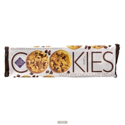 Merba csokis keksz, 25% csokoládé tartalommal, 250g