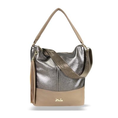 Zellia Női Válltáska Zlb213 Bronz-Taupe