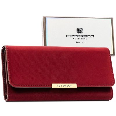 Peterson Női Pénztárca Ptn 006-Thu-9150 Bordo