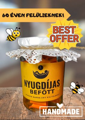 Ajándék befőtt - Nyugdíjas évekre