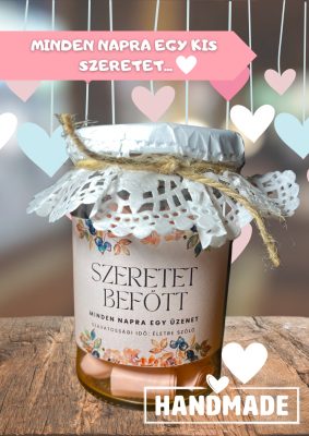 Ajándék befőtt - Szeretet 