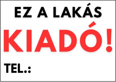 Ez a lakás kiadó egyedi