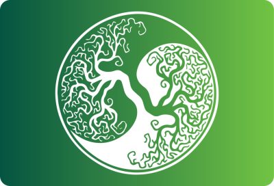 Élet fája spirituális matrica