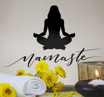 Namaste Spirituális matrica