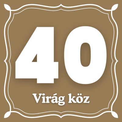 Házszám tábla 40