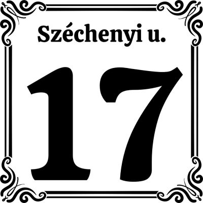Házszám tábla 57