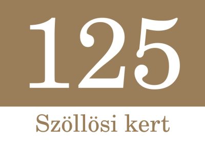 Fekvő házszámtábla 4