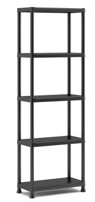 Keter PLUS 60/5 műanyag állvány – 5 polc, 100 kg teherbírás