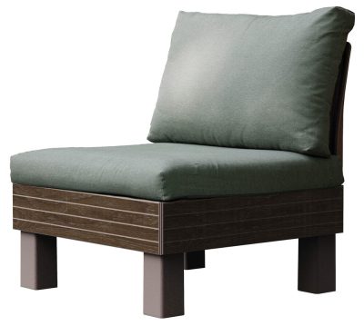 Keter ELEMENTS SIGNATURE Kerti Műanyag Fotel – Walnuts