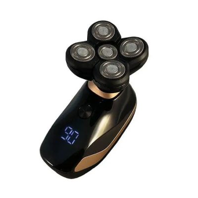 Boxili elektromos fejborotva (5 vágó fej, LCD kijelző)