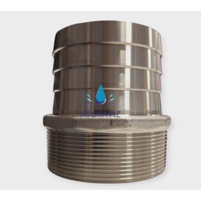 Saválló tömlővég 2 1/2"-65