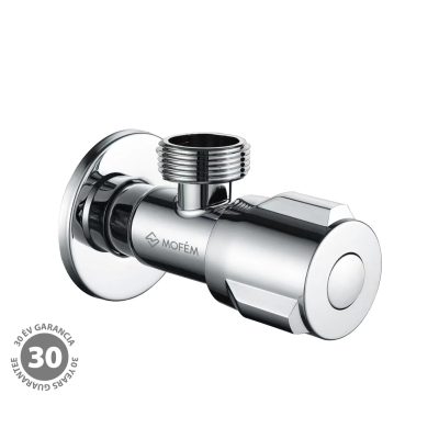 MOFÉM kerámia betétes mosógéptöltő sarokszelep, 1/2"x3/4"