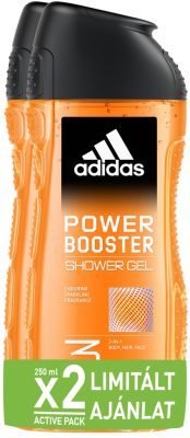 Adidas Power Booster férfi tusfürdő 2*250ml (6/karton)