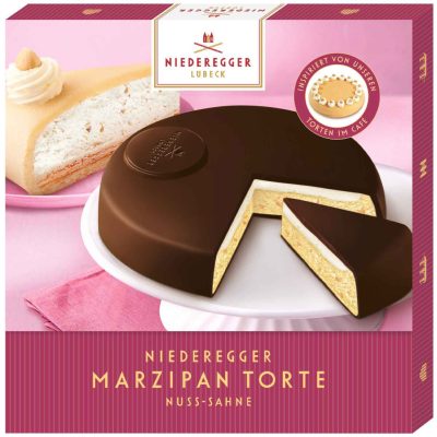 Niederegger marcipán torta mogyorós 185g