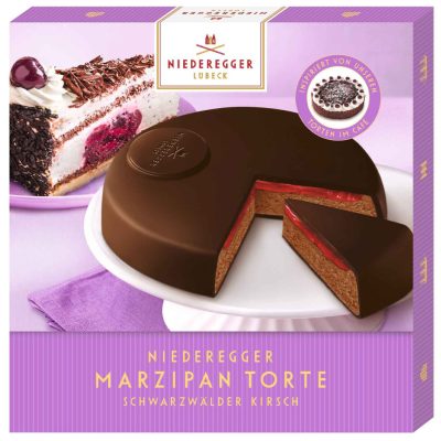 Niederegger marcipán torta cseresznye 185g