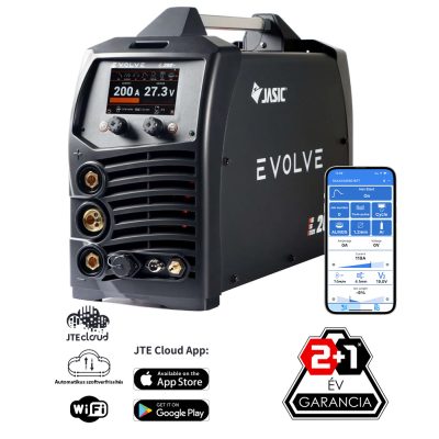 Jasic EVOLVE PROMIG 200P (N2D2) Synergic DUPLA Pulse inverteres hegesztőgép