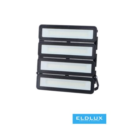 UNIVERSO LED reflektor 200w 20000lm 6000K 120° 313x340x34mm IP65 Fekete