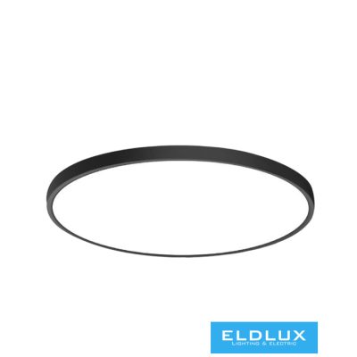 UNIVERSO Mennyezeti lámpa 32W 2350lm CCT.Kap Ra90 120° D400x24mm IP20 Fekete