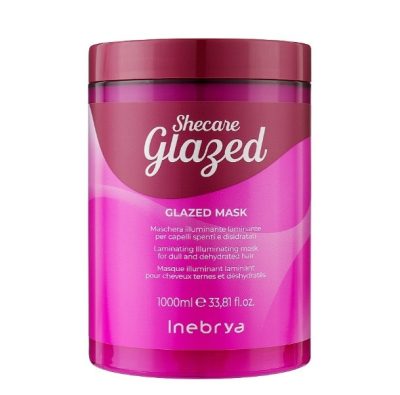 Inebrya Shecare Glazed hajfény maszk, 1 l