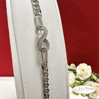 White Gold Filled karkötő - Tekla