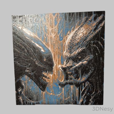 Alien vs Predator Hueforge
