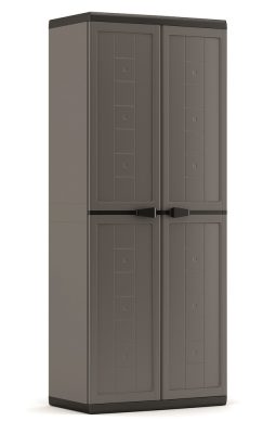 Keter Jolly high műanyag szekrény - szürke