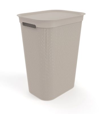 Rotho Brisen műanyag szennyestartó 50 L - cappuccino