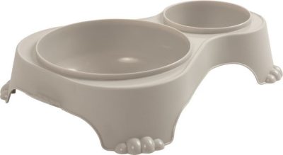 Rotho Sally műanyag zárható etető 1 L + itató tál 0.28 L - cappuccino