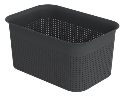 Rotho Brisen műanyag tároló doboz 4,5 L - fekete