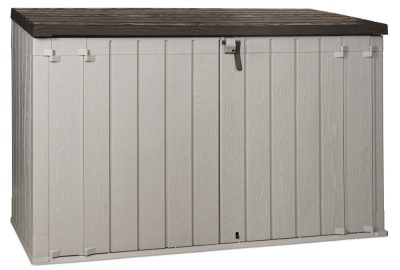 Toomax Stora way plus 3XL beige 2770 literes műanyag beltéri-kültéri szekrény - bézs