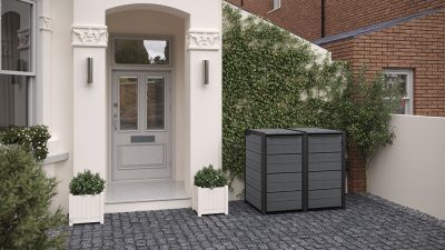 Keter Hide away kültéri műanyag szemetes 240 L