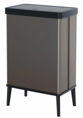 Curver Verto high grey műanyag beltéri szemetes - 54L - szürke