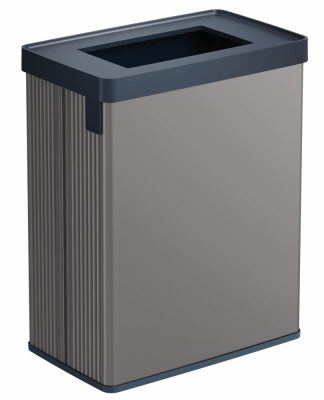 Curver Verto recycle grey műanyag beltéri szemetes - 54L - szürke