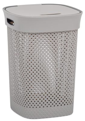 Dea home Woolly szennyestartó 50 L - szürke/antracit