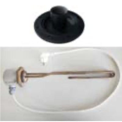 Fűtőbetét 230V 3000W Tesy termosztátos fűtőpatron 1½" azaz 6/4" cekász GUMI TÖMÍTÉSSEL 3 kW Plug and Play