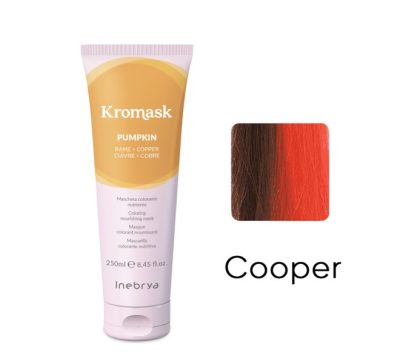 Inebrya Kromask hajszínező hajpakolás, Pumpkin Copper, 250 ml