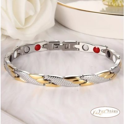 Nemesacél mágneses karkötő - Tekla Color