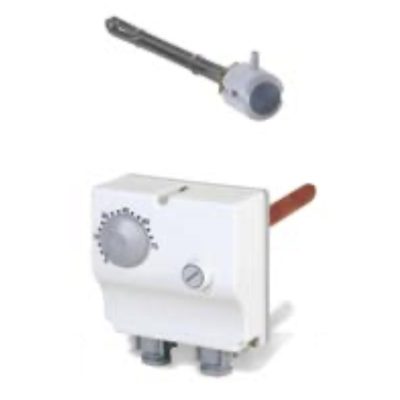 Elektromos fűtőbetét 230V 7500W Tesy fűtőpatron külső termosztáttal1½" azaz 6/4" cekász 7,5 kW 