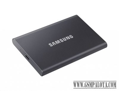 Samsung T7 hordozható SSD, 1TB, USB 3.2, Szürke