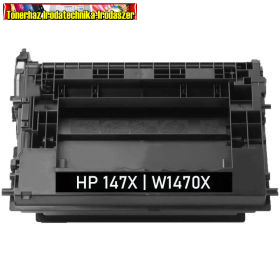 HP W1470X utángyártott CHIPES Toner Black 25,2k No.147X - Az E végződésű nyomtatókba nem jó! -