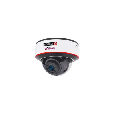 Provision DAI-320IPEMVF IP 2MP HD dóm biztonsági kamera, 2.8-12 mm-es motoros varifokális objektívvel, PoE, beépített mikrofonnal, microSD kártyafoglalat, IR 40m, IK10 vandálbiztos házban, kültéri 
