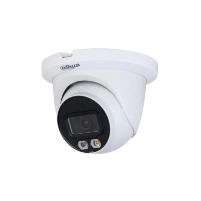 Dahua IPC-HDW2849TM-S-IL-0280B IP 8MP HD turret biztonsági kamera, 2.8 mm-es fix objektívvel, PoE, microSD kártyafoglalat , hibrid megvilágítással, fém ház, kültéri