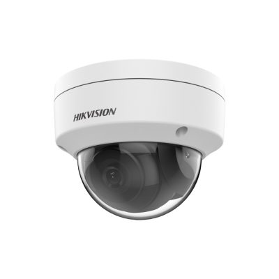 Hikvision DS-2CD1121-I(2.8mm)(F) 2MP HD dóm biztonsági kamera, 2.8 mm-es fix objektívvel, PoE, P2P, kültéri, fém ház, vandálbiztos