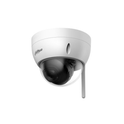 Dahua IPC-HDBW1230DE-SW-0280B IP (WIFI) 2MP HD dóm biztonsági kamera, 2.8 mm-es fix objektívvel, IR LED 30m, microSD kártyafoglalat, IK10 vandálbiztos, kültéri