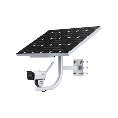 Dahua KIT/DH-PFM378-B60-W IP 2MP cső biztonsági kamera, napelemes, 2.8 mm fix objektív, beépített mikrofon, 2 riasztásbemenetet és 2 relékimenet, valós WDR, microSD kártyafoglalat, IR LED 50m, kültéri - Akkumulátor nélkül